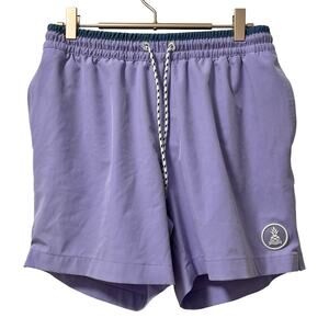 Chubbies Mens‎ Love-nders 5.5" Swim Trunks Size S Light Purple Lined Beach Surf